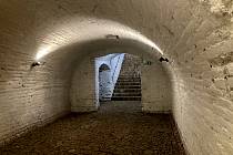 Historická podzemní rotunda v brněnských Řečkovicích doznala oprav. Z místa se stal speciálně osvětlený vinný sklep
