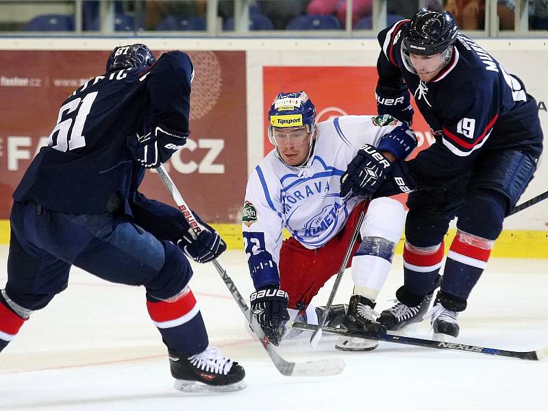 Kometa Brno přesvědčivě porazila Slovan Bratislava.