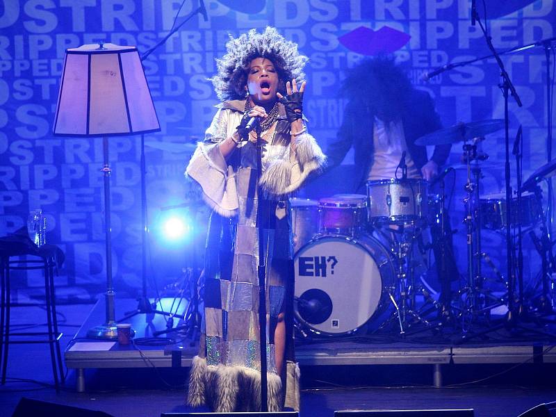 V brněnském Sono centru vystoupila  americká R'n'B a soulová zpěvačka Macy Gray.