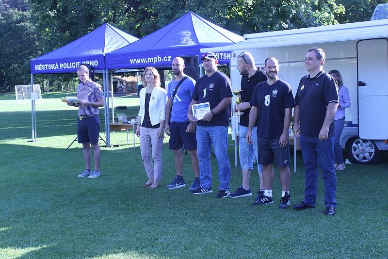 Městská policie Brno dnes pořádala dvanáctý ročník sportovního dne.