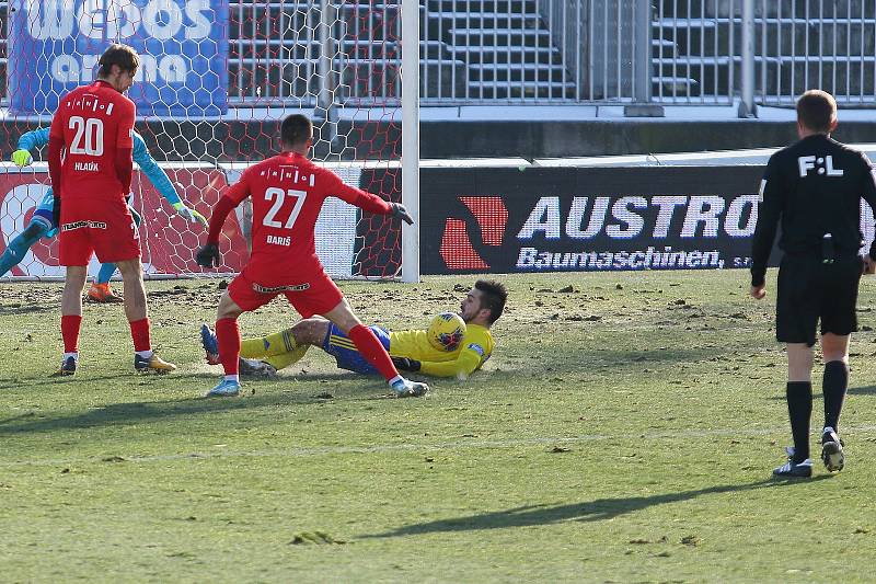 Fotbalisté Zbrojovky Brno remizovali 0:0 v utkání proti Zlínu.