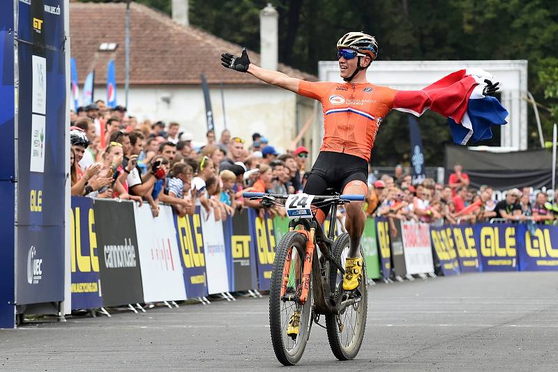 Brno 28.7.2019 - Mistrovství Evropy horských kol v Brně - Milan Vader