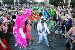 Brno 31.7.2020 - karnevalovým průvodem začal Brasil Fest Brno