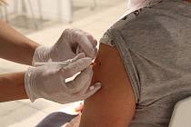 Očkování na jihu Moravy. Ilustrační foto.