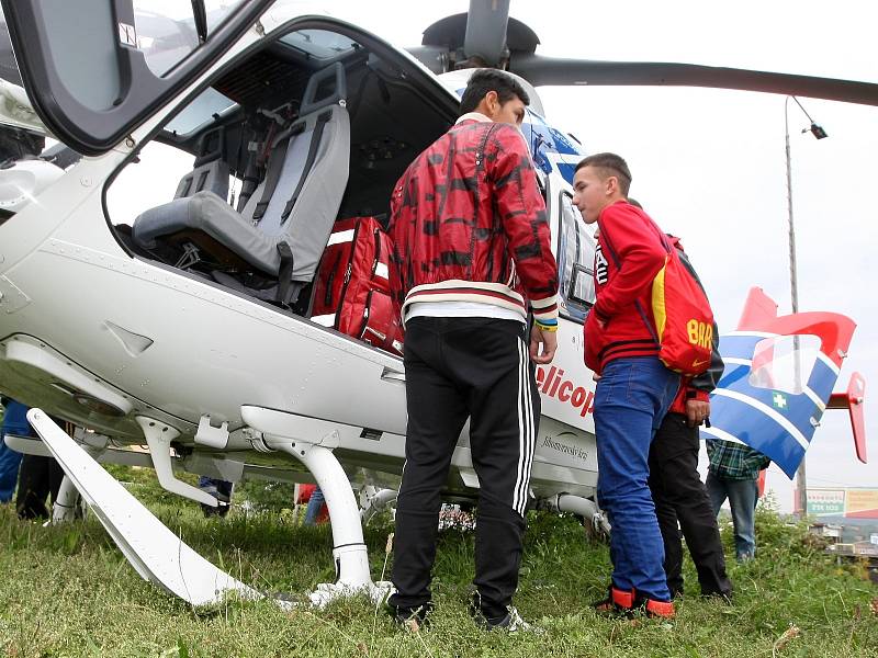 Jak zachraňovat lidské životy se v pátek v Brně učily děti ze základních škol.