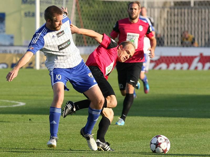 Znojemští fotbalisté zvítězili nad Mladou Boleslaví 2:0.