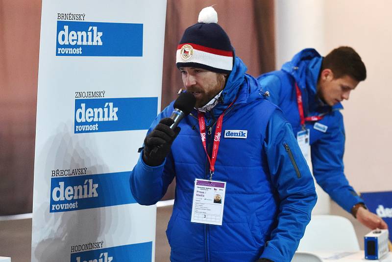 Neděle 18. února na Olympijském festivalu v areálu brněnského výstaviště.