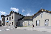 V září začne očekávaná rekonstrukce nádražní budovy ve stanici Sokolnice-Telnice.