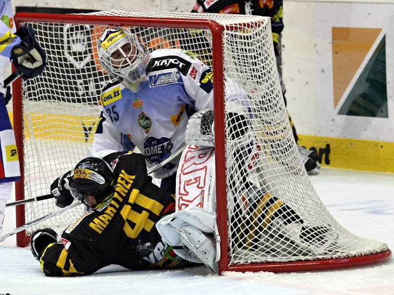 ILUSTRAČNÍ FOTO: Kometa Brno vs. Litvínov.