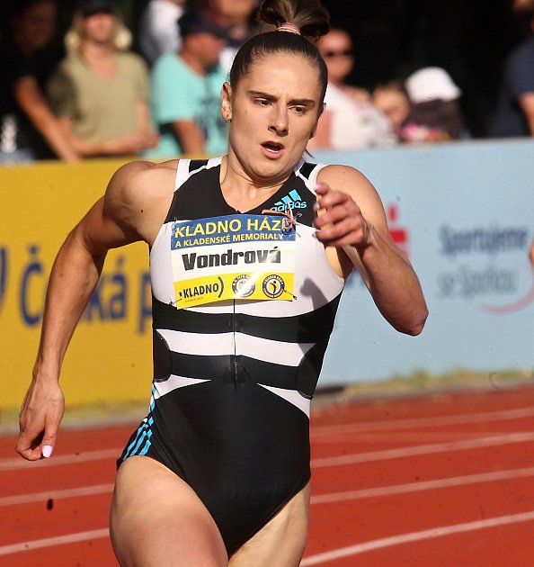 Atletická reprezentantka Lada Vondrová.