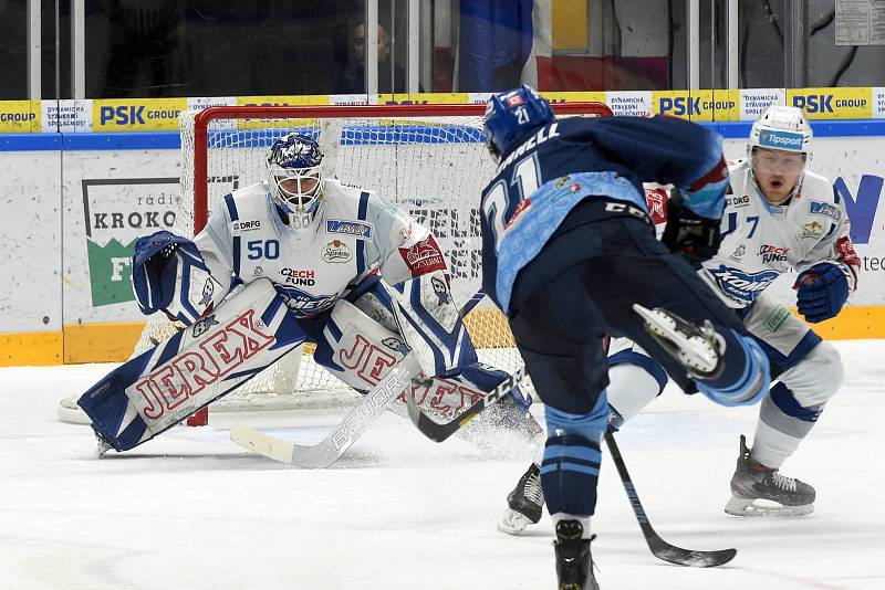 Brno 1.12.2019 - domácí HC Kometa Brno v bílém proti Rytíři Kladno