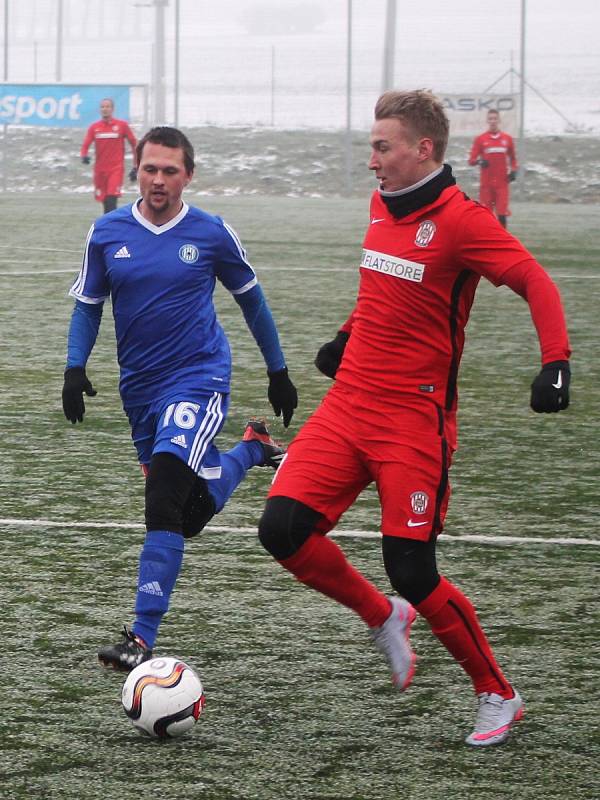 Zimní Tipsport liga. Brněnská Zbrojovka remizovala remizoval se Sigmou Olomouc 3:3. 