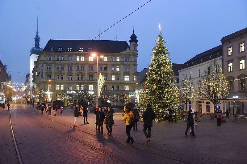 Brno 27.11.2020 - náměstí Svobody