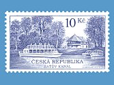 Baťův kanál je druhou technickou památkou z regionu, která vyšla na poštovní známce.