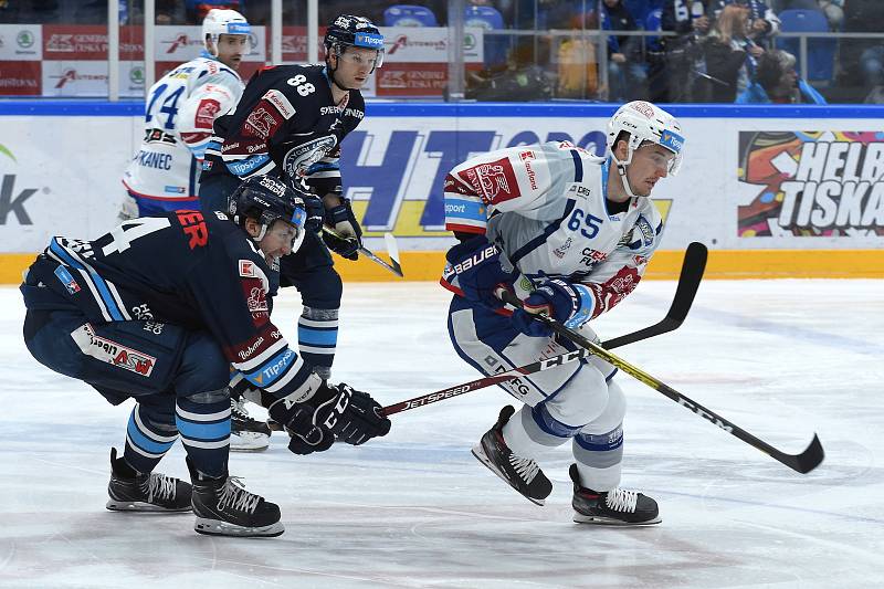 Brno 28.2.2020 - HC Kometa Brno (bílá) - Bílí Tygři Liberec