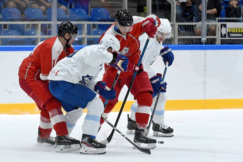 Brno 15.08.2019 - HC Kometa Brno v bílém proti HC Olomouc