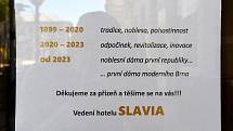 Hotel Slavia v Brně.