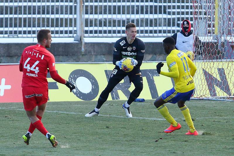 Fotbalisté Zbrojovky Brno remizovali 0:0 v utkání proti Zlínu.