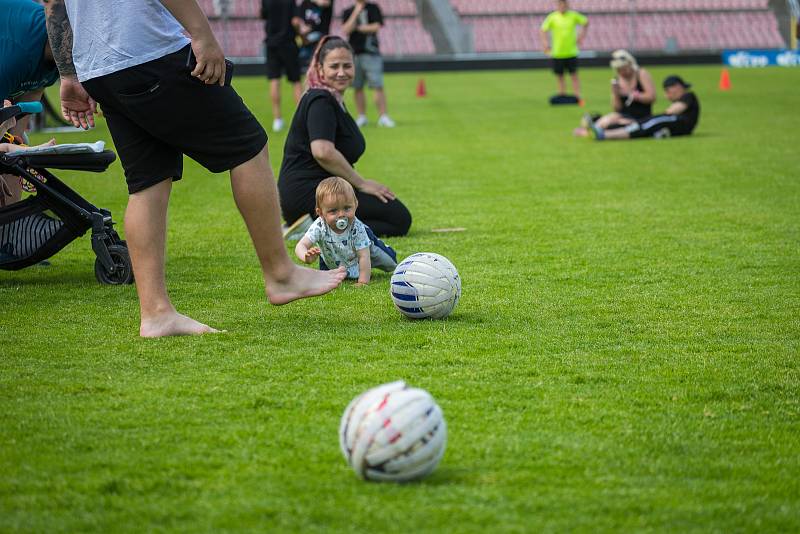 Stadion v Srbské ulici hostil Fotbalové slavnosti.