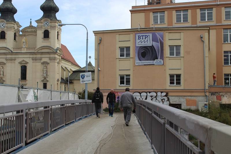 Zábrdovický most v Brně.