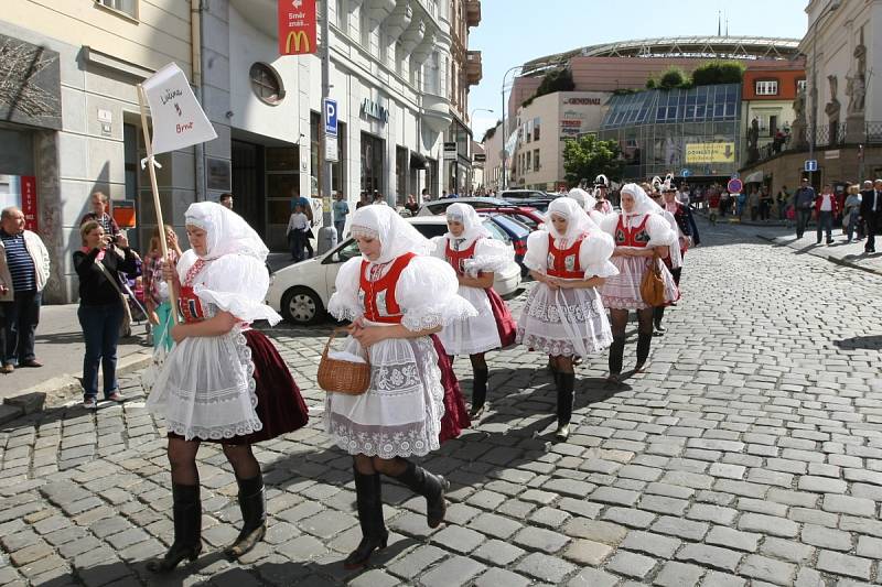 Desáté jihomoravské dožínky hostilo brněnské náměstí Svobody. Pořadatelé pro návštěvníky připravili bohatý program. Lidé mohli vidět několik folklorních vystoupení nebo ukázku zásahu historických hasičů. Obdivovali i zemědělskou techniku. 