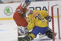 Po nejvyšší porážce národního týmu pod vedením kouče Vůjtka přišla i nejvýraznější výhra. Čeští hokejisté ve Znojmě Švédy deklasovali 7:1.