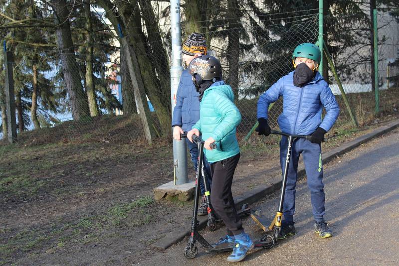 Nedělní chladné, přesto kouzelné počasí vytáhlo Brňany z postelí. Lidmi se to hemžilo zejména v okolí Pryglu.