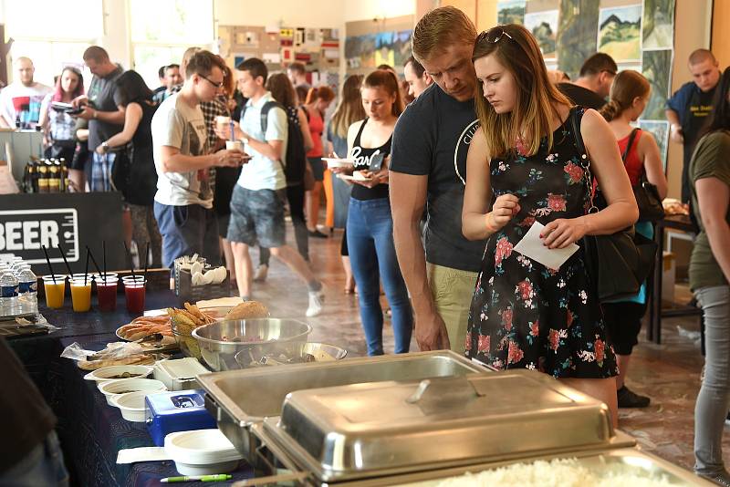 Extreme food festival Brno 2018 v brněnských Lužánkách.