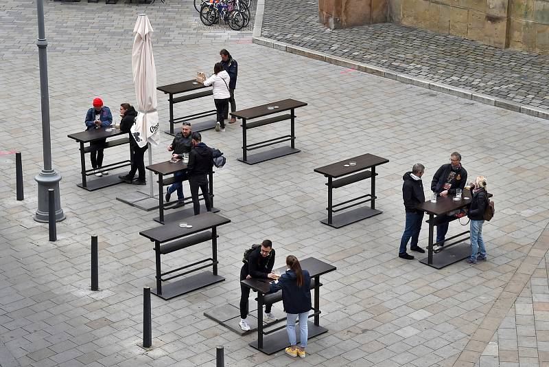 Brno 13.5.2020 - omezený provoz na zahrádkách v době koronavirových opatření