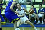 Brněnští basketbalisté JBC v utkání s Litoměřicemi.