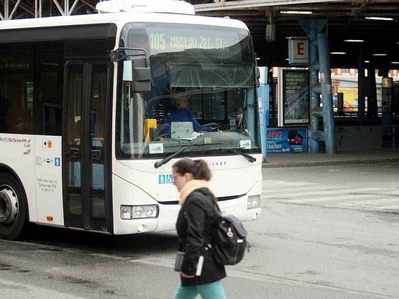 Autobusové nádraží Zvonařka.