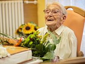 Bedřiška Köhlerová (na snímku), která v červnu 2016 zemřela v Brně, se dožila sto osmi let.