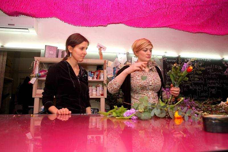 Jaké je povolání květinářky? V pravidelném seriálu Rovnosti si to vyzkoušela redaktorka Kateřina Foltánková.