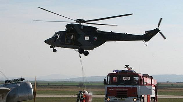 CIAF: Na letecké show v Tuřanech zasahovali hasiči