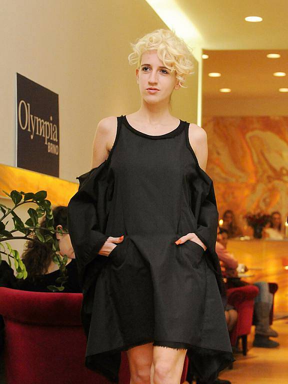 Novou kolekci šatů a šperků se brněnští módní návrháři Aleš a Bára Šeligovi, kteří tvoří pod značkou Alešbáry, rozhodli představit v pátek večer v kavárně Onyx v centru Brna.