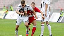 Fotbalisté brněnské Zbrojovky porazili na vlastním stadionu českobudějovické Dynamo 3:1.