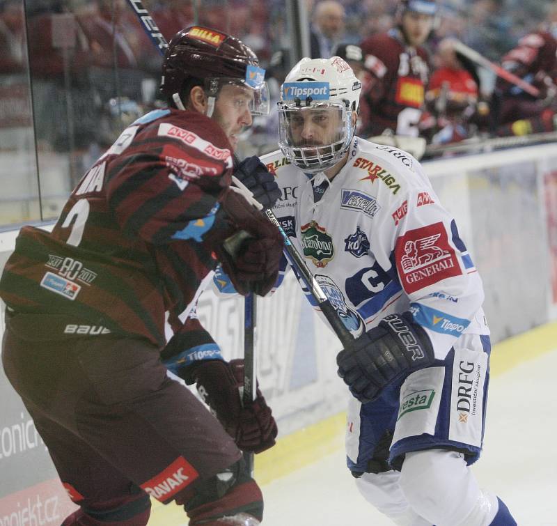 Kometa Brno porazila Spartu Praha i ve třetím zápase čtvrtfinále play-off.