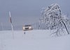 Sněžení na Vysočině komplikuje dopravu, místy hrozí náledí