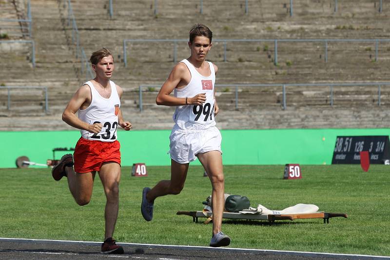 Brno 30.8.2019 - natáčení filmu Zátopek na fotbalovém stadionu za Lužánkami