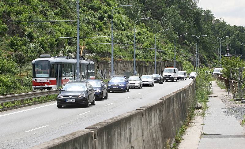 Brno 15.7.2020 - stavba VMO v ulici Žabovřeská - II.etapa