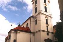 Kostel Nanebevzetí Panny Marie v Brně.