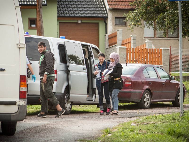 Ve čtvrtek opustili brány uprchlického tábora v Zastávce na Brněnsku tři běženci.