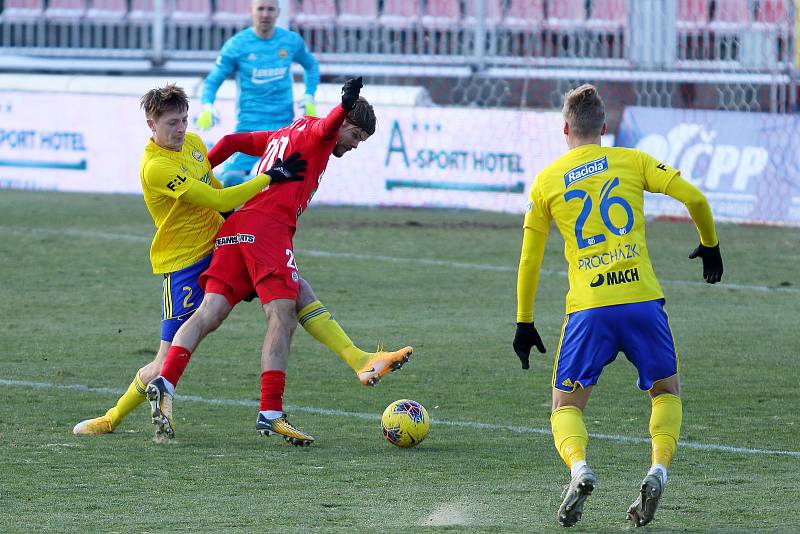 Fotbalisté Zbrojovky Brno remizovali 0:0 v utkání proti Zlínu.