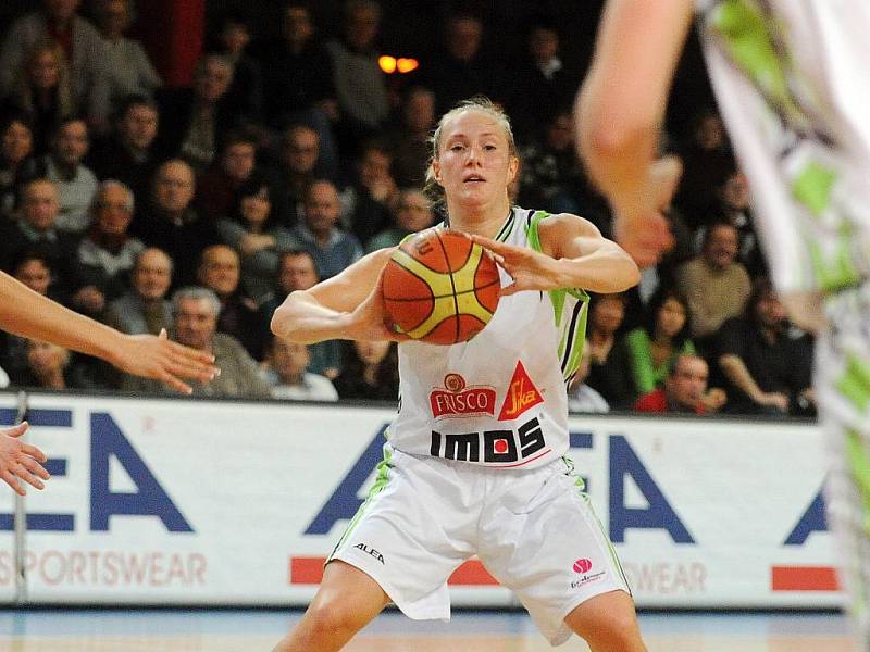 Basketbalistky Brna porazily USK Praha.