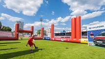 Stadion v Srbské ulici hostil Fotbalové slavnosti.