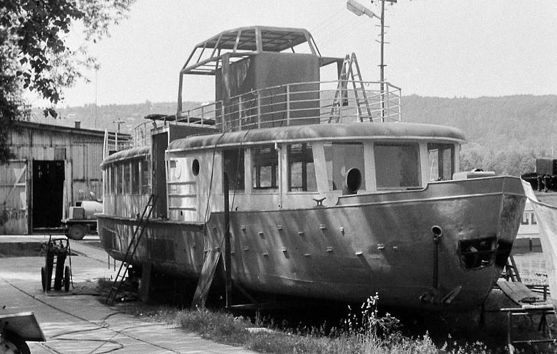 První lodě na dnešní Brněnskou přehradu vyjely 5. května 1946.