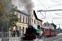 První říjnovou sobotu uspořádali nadšenci cestu z Brna do Oslavan a zpět.