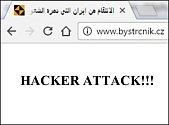 Kybernetickému útoku čelí web Bystrčníku, který se věnuje životu v brněnské Bystrci. Od úterý je stránka nedostupná a po pokusu o otevření návštěvníka překvapí arabský nápis v panelu. 