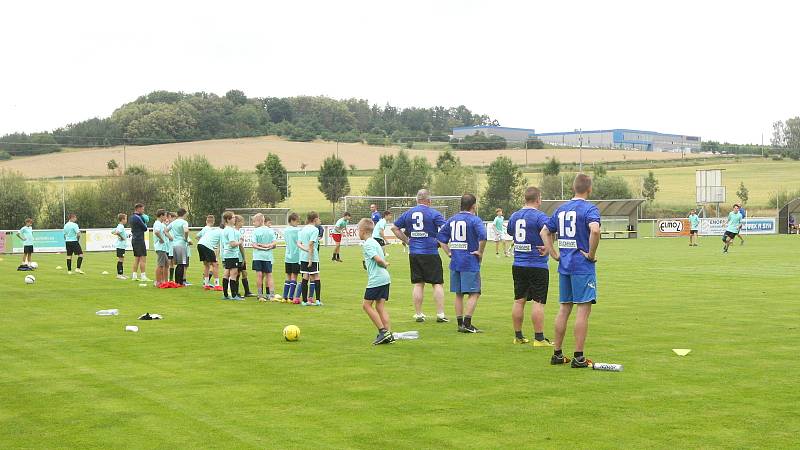 Rosice 3.7.2020 - fotbalový kemp dětí a mládeže Petra Švancary v Rosicích