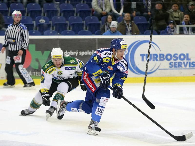 Kometa porazila Karlovy Vary v prodloužení 2:1.